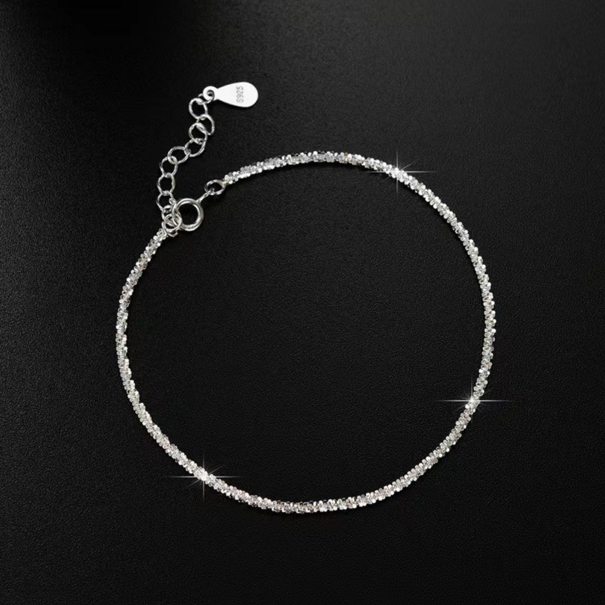 925 Sterling Silver Chain Adjustable Bracelet – Alifelix Store
